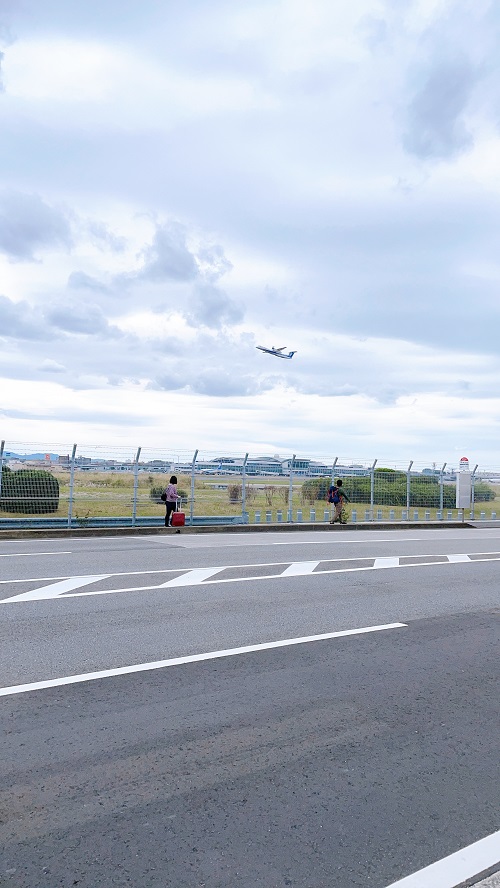 福岡空港の景色(2021.10.21)