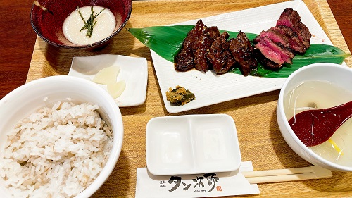 タン次郎食堂 北矢三店の熟成牛タン定食