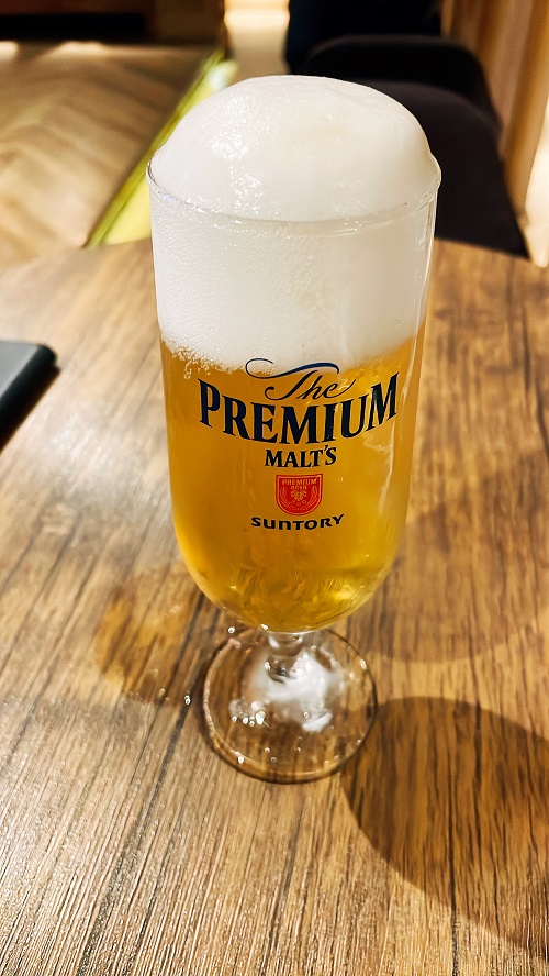 中州で飲んだビール(2022.3.3)