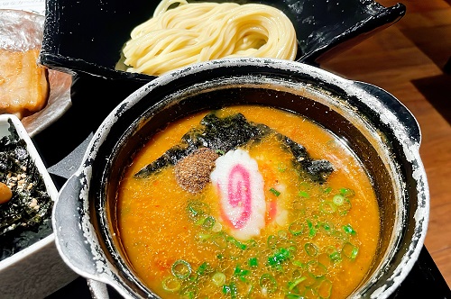 元祖博多めんたい重の飯麺セットの麺