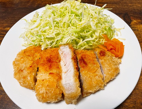 日畜フード 国産ロースカツの写真(ソースなし)