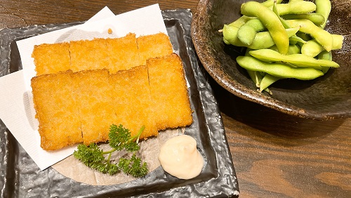 広島で食べたがんすの天ぷら