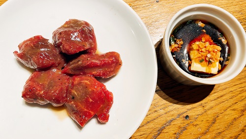 熟成焼肉 肉源 六本木店のヒレ角