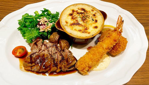 HAKATA洋膳屋ROYALの洋食屋の洋食プレート