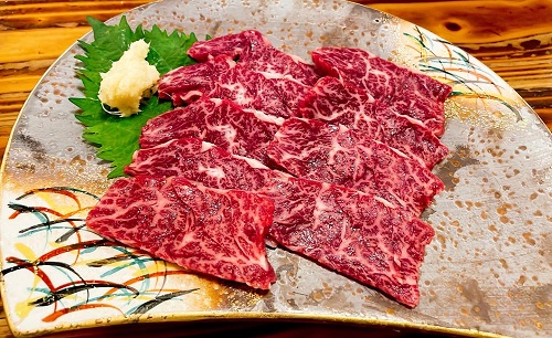 大分で食べたカイノミの刺身