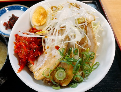 お食事処 和のなごみのチャーシュー丼