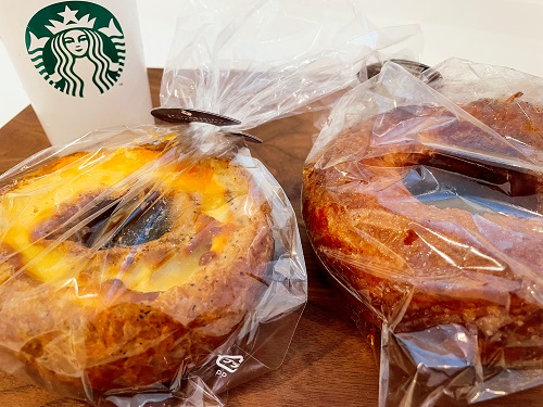 ハートブレッドアンティーク ゆめタウン徳島店のマジカルチョコリングとチーズケーキリングの商品写真