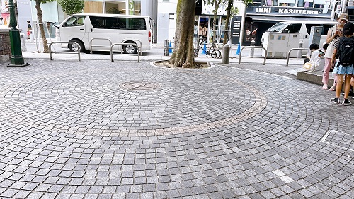 三角公園広場(2022.7.3)