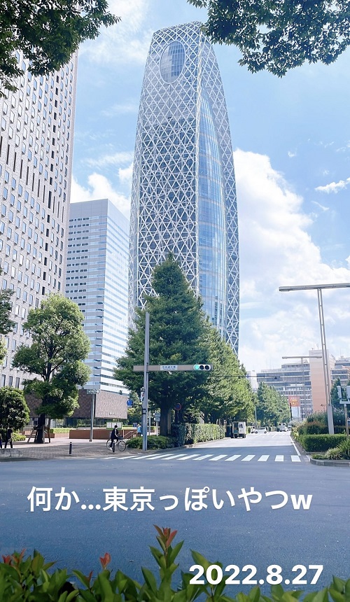 都庁付近の建物(2022.8.27)