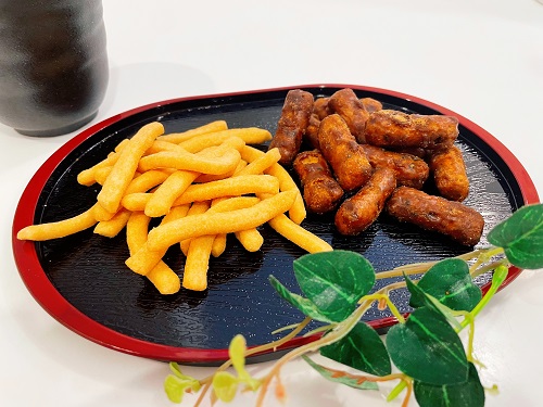 麻布かりんとのガーリックソルトかりんとと麻布かりんとの商品写真