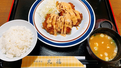 竹田丸福のチキン南蛮定食