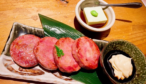 翔乃家の岐阜明宝ハム(バター焼き)