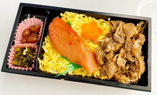 駅弁当 新幹線口のうまか！博多めんたい牛めし