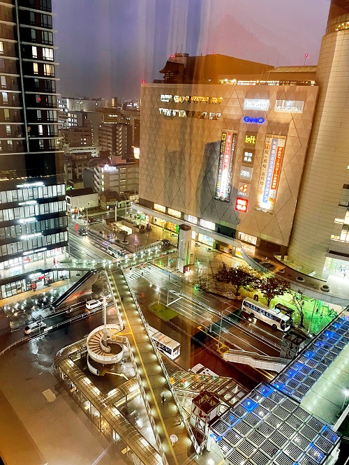 JR九州 ステーションホテル小倉からの夜景1