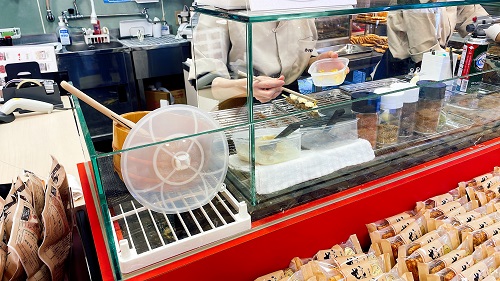 おかき処 寺子屋本舗 錦市場総本店の厨房