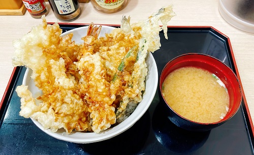 天丼てんや 羽田空港第1ターミナル店の海宝天丼