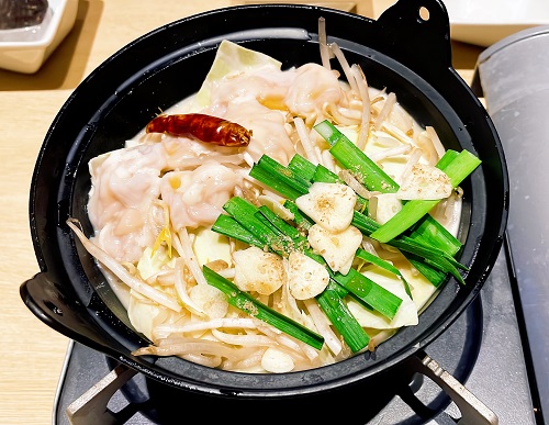 魚民 石岡西口駅前店のもつ鍋