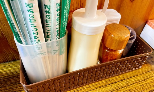 鱧秀 錦本店の調味料