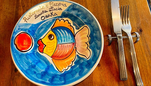 Ristorante e Pizzeria SANTA LUCIAのお皿