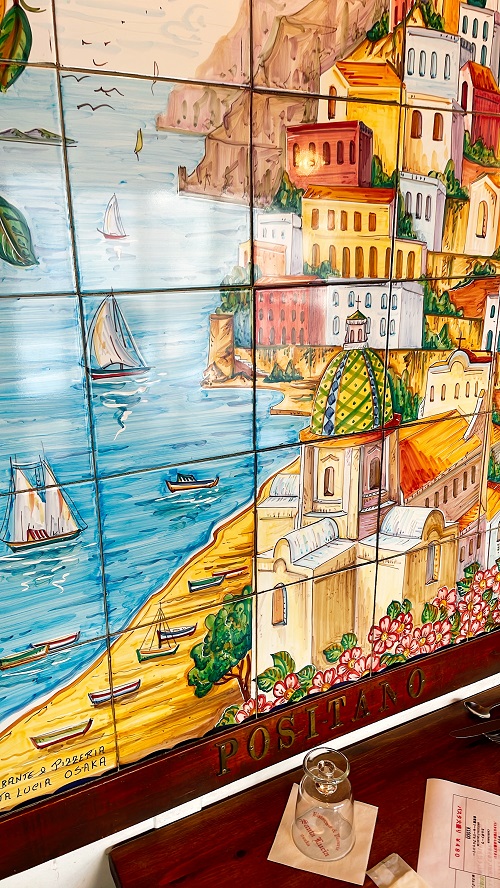 Ristorante e Pizzeria SANTA LUCIAのテーブル景色