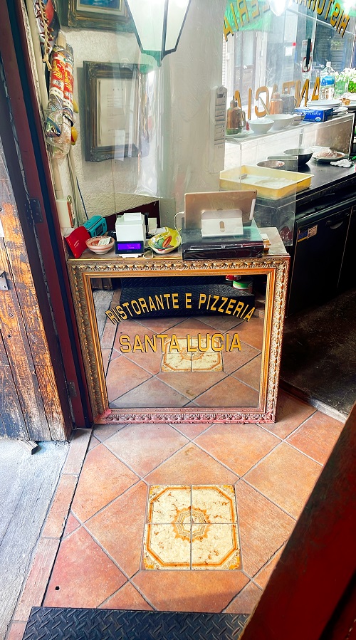 Ristorante e Pizzeria SANTA LUCIAのレジ