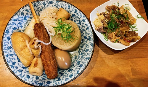 おでんと串カツ 姫路のお店の姫路おでんとひねぽん