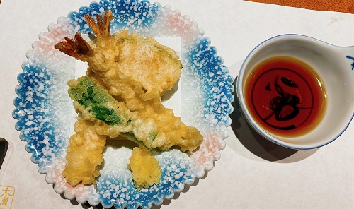 木曽路 東大阪店の天ぷら