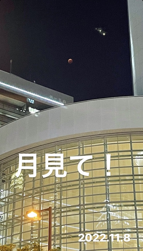 皆既月食2022