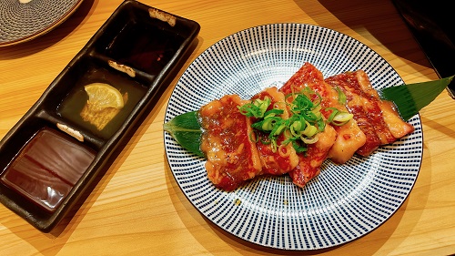 近江焼肉ホルモンすだく鳥取駅前店の極旨ハラミ