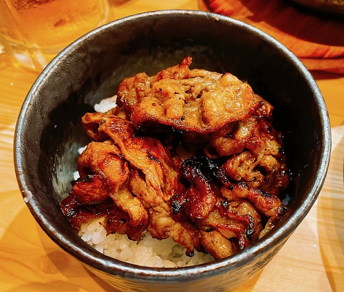 近江焼肉ホルモンすだく鳥取駅前店の焼肉丼