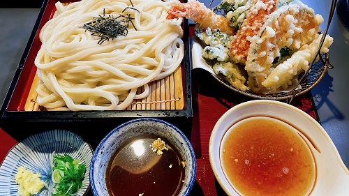 めんや七福 別邸のえびす天ざる