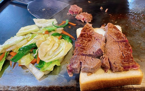 ステーキハウスさちのヒレステーキ(W)コース