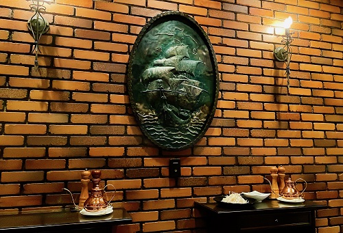 ビフテキのカワムラ 三宮本店のオブジェ