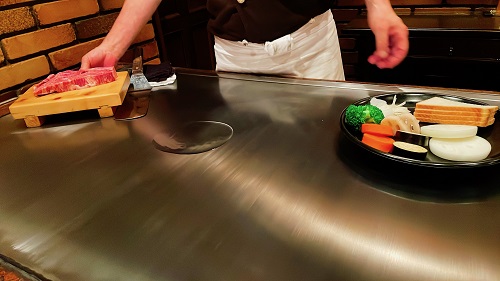 ビフテキのカワムラ 三宮本店の鉄板