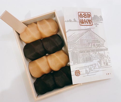 赤福白餅黒餅の中身(2023.1.4)