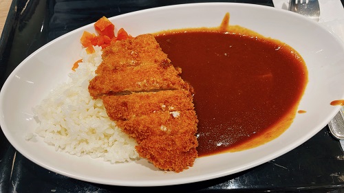 DEP.DINERのオリジナルカレーとロースカツ