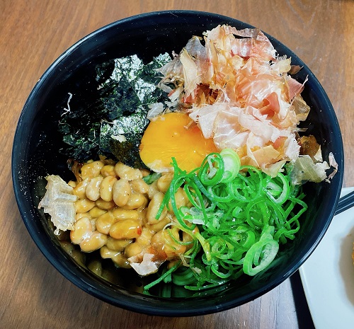 玉笑の納豆蕎麦の再現(2023.4.2)